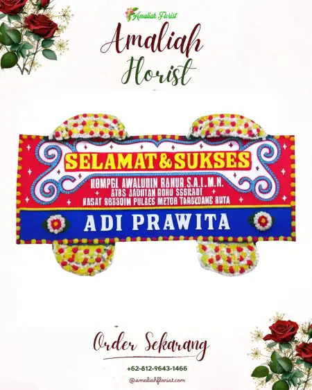 Papan Bunga Ucapan Selamat Jelambar Baru